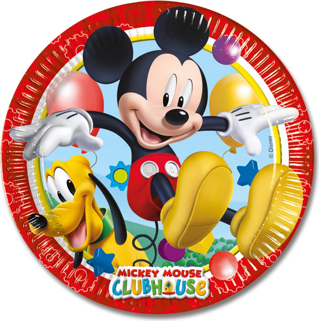 Talerzyki Papierowe Mickey - Magiczne Chwile z Disneyem, Zdjęcie produktu 
