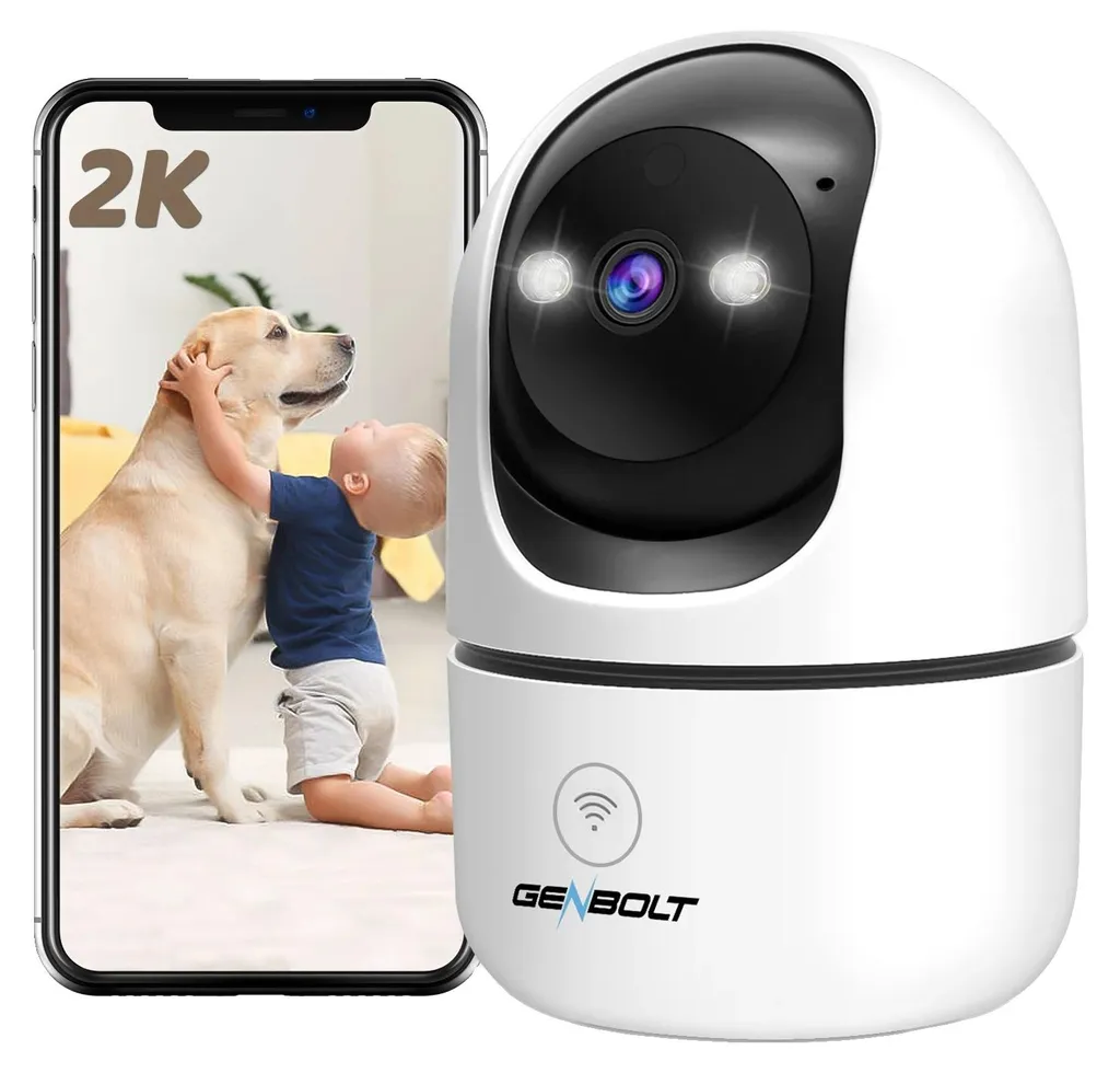 Caméra de surveillance Wi-Fi 3MP GB-106K motorisée avec suivi de mouvement