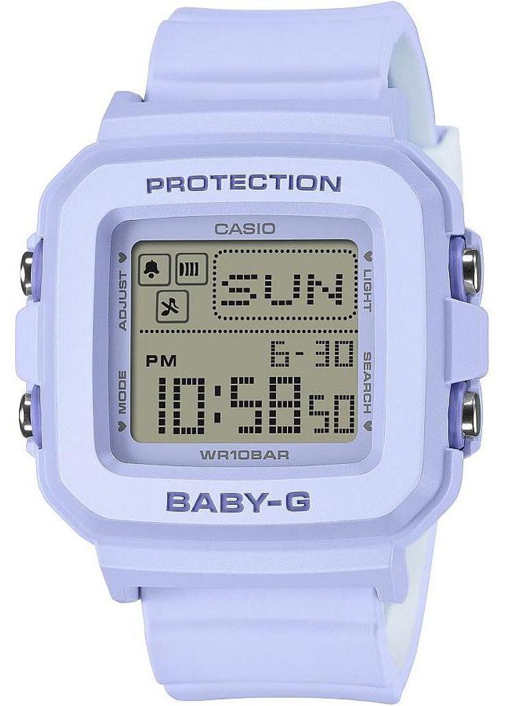 CASIO Baby-G pour femme, violet, Casio-BGD-10KH-2BER Image du produit 