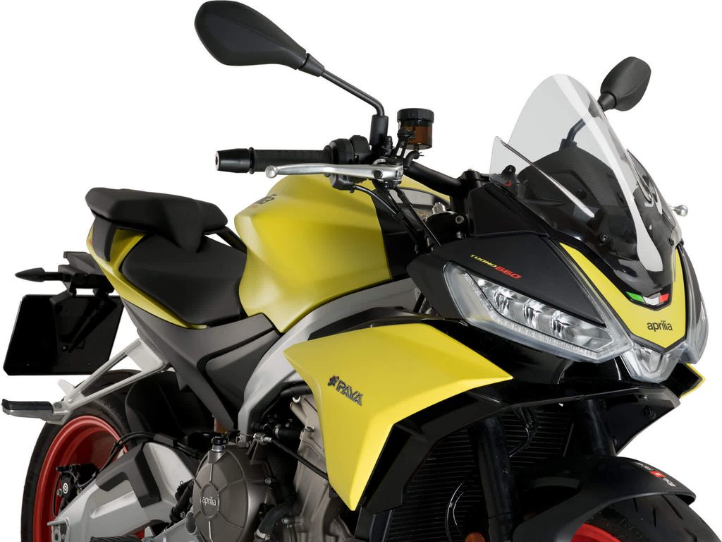 PUIG 20794W Z-Racing Scheibe passend fuer APRILIA TUONO 660 Transparent