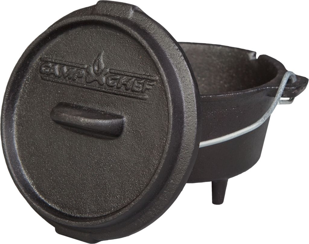 Camp Chef Deluxe Dutch Oven Set Schmortopf aus Gusseisen Grill BBQ Outdoor : 'CC-DO5'