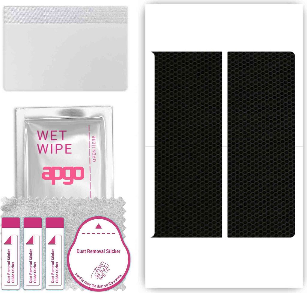 apgo Rückseite Schutzfolie, Skin, kompatibel mit Huawei Mate XS 2, Hinten Displayschutzfolie aus Vinylfolie, kratzfest, einfache Montage - Matrix