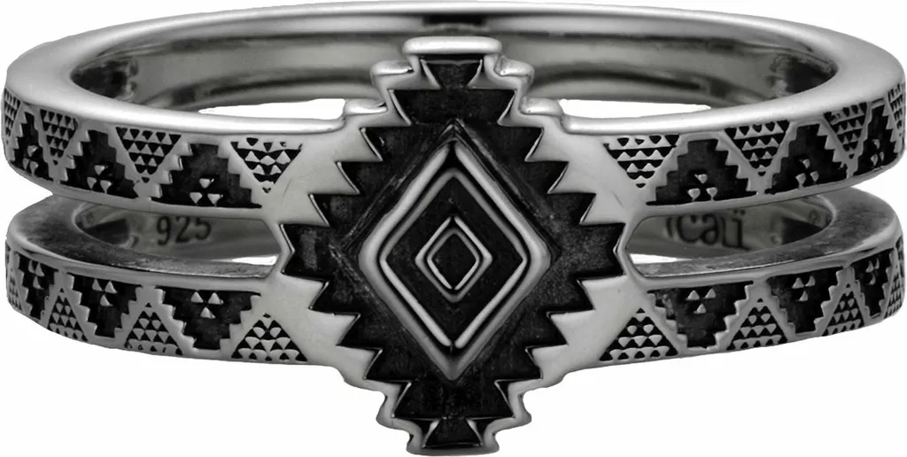 Anello Uomo Argento 925 America Cai Jewels | Look Vintage Ossidato