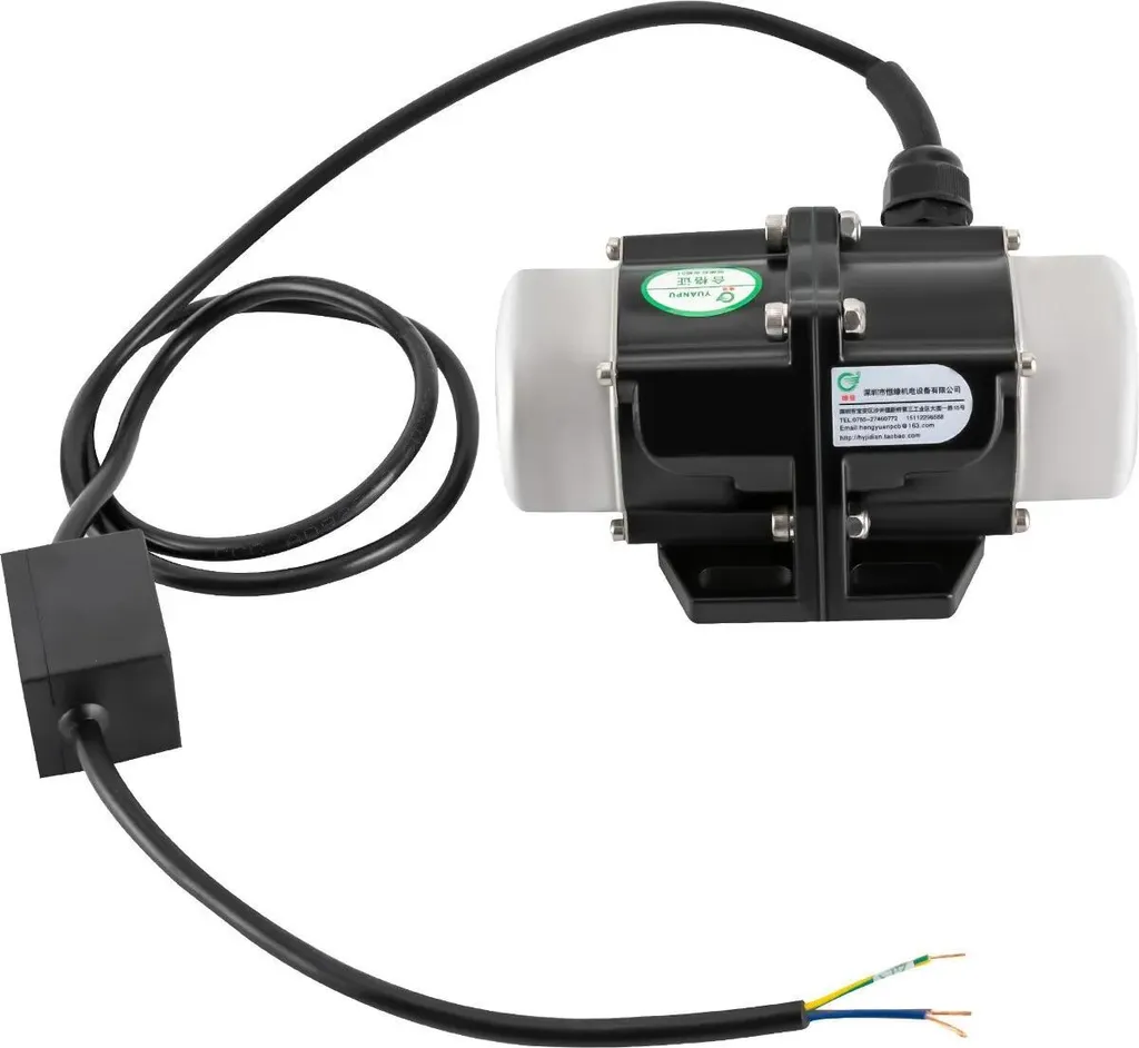 Moteur de vibration 220V 50W noir pour table vibrante et convoyeur