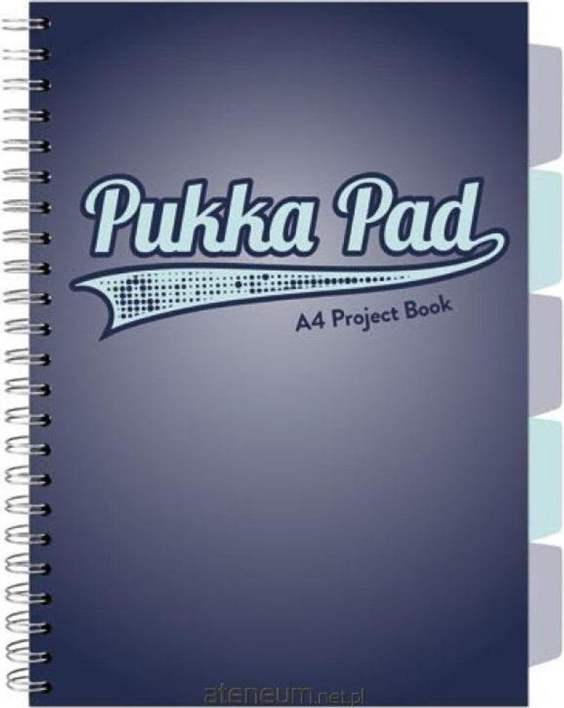 Kołozeszyt Pukka Pad A4 100 kartek w kratkę Zdjęcie produktu 