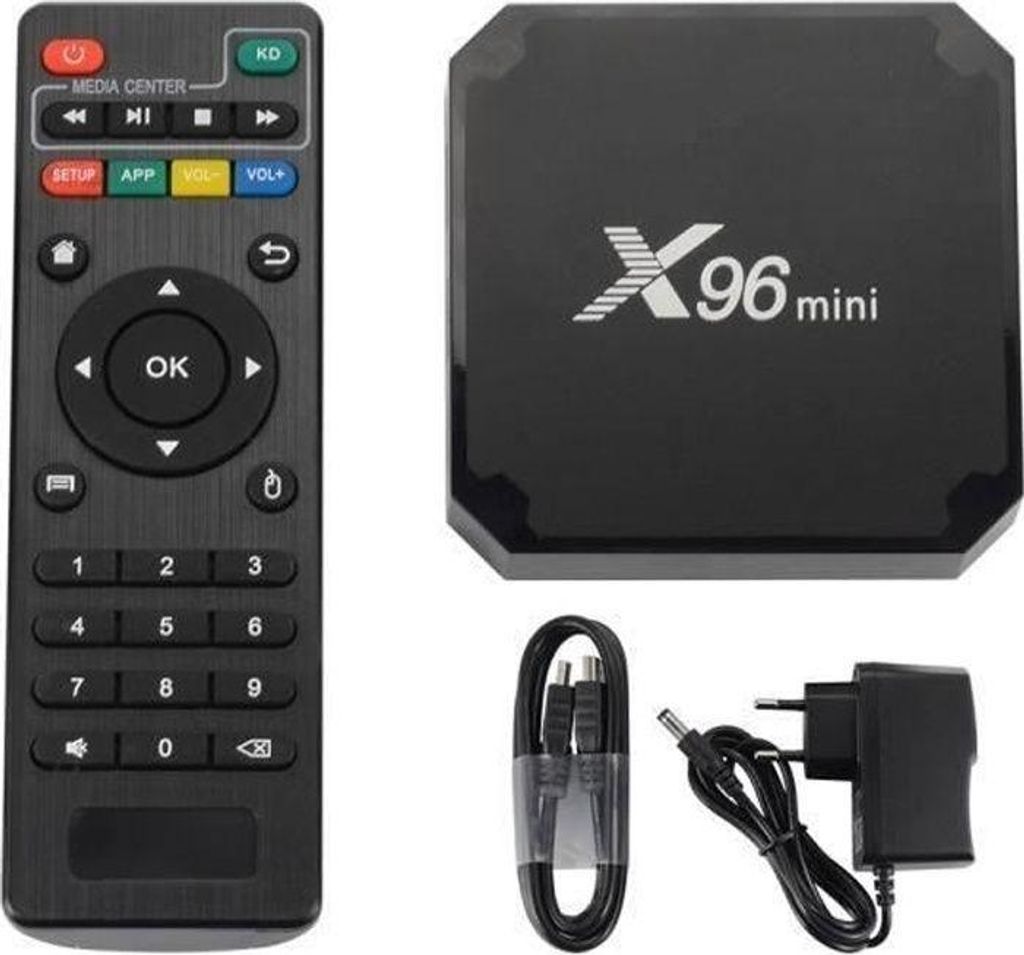 X96 Mini Android TV Box Android 90 TV Box Amlogic S905W Quad-Core 2GB 16GB 4K HD WIFI Media Player AH37
