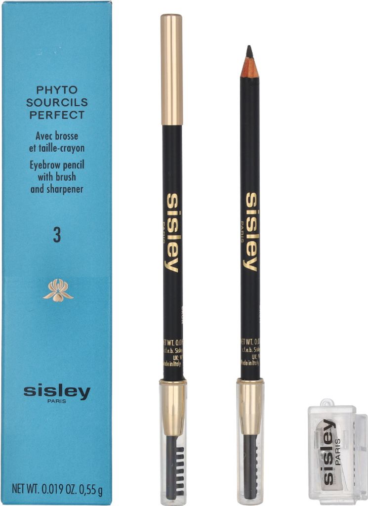 Sisley Phyto Sourcils Perfect Eyebrow Pencil #03 Brun - With Brush And Sharpener 0,55 g