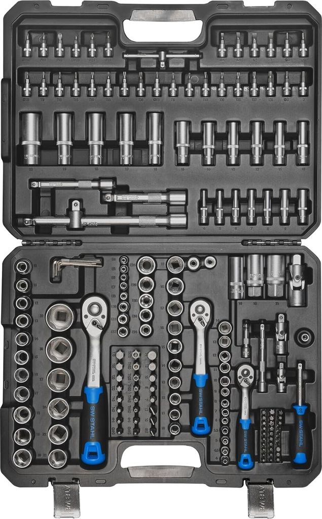 SW-STAHL Steckschlüsselsatz "07784L",  1/4" Produktbild 
