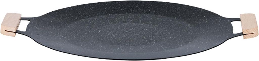 BBQ-Grillpfanne im koreanischen Stil für den Herd, große Camping-Backpfanne, Bratpfanne aus Gusseisen, Mehrzweck-Grillplatte für Kochliebhaber