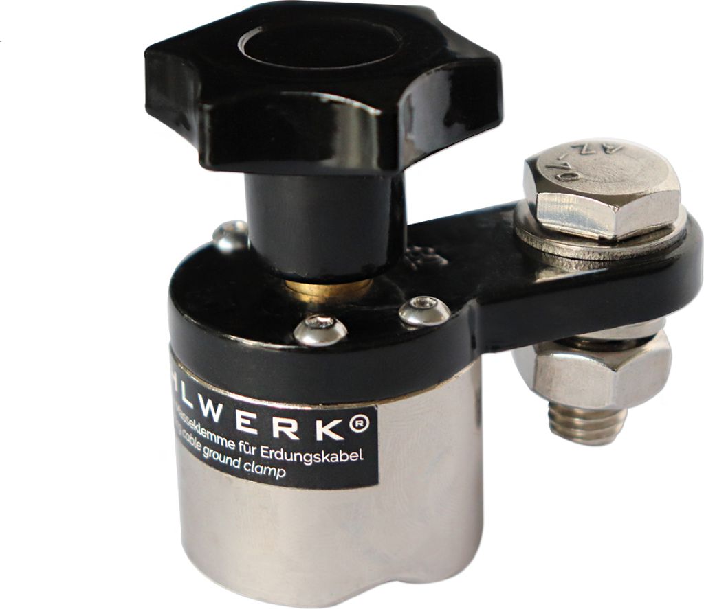 STAHLWERK Massemagnet bis 200A schaltbarer Massemagnet für Schweißkabel