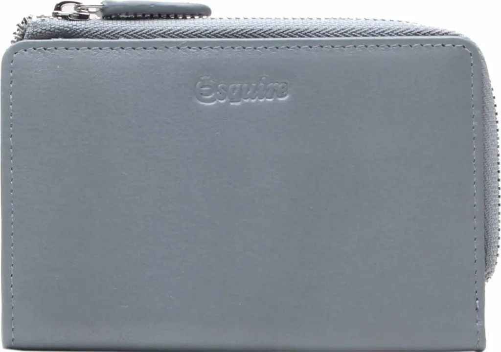 Portafoglio Esquire Viktoria 62 Grey RFID: Pelle e Sicurezza Digitale
