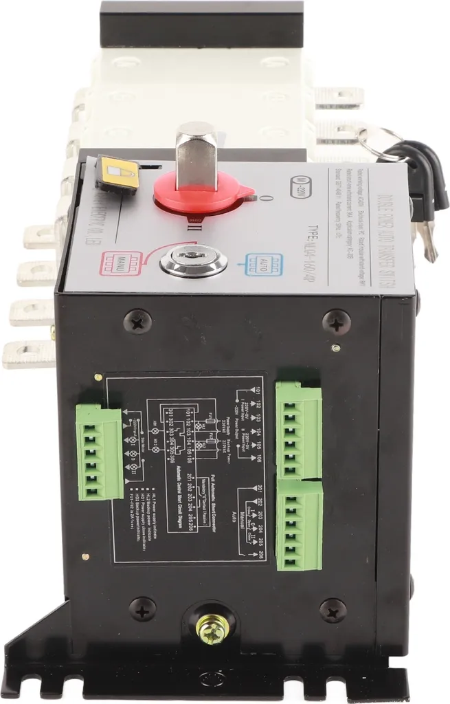 Inverseur de Source Automatique Triphasé 160A pour Groupe Électrogène - 6