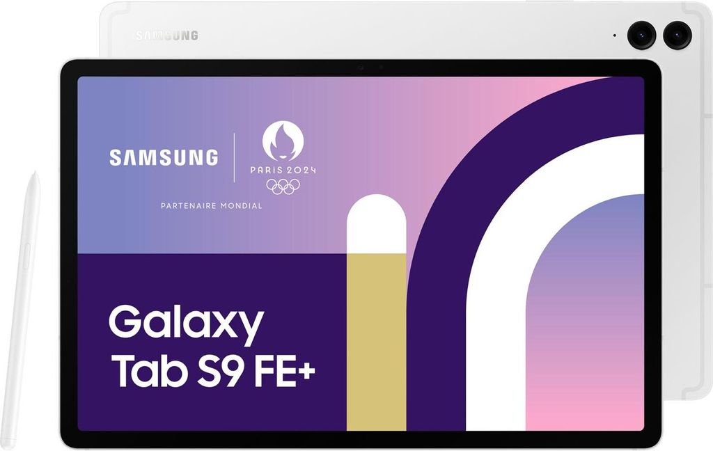 Samsung Galaxy Tab S9 FE+ 256 GB Wifi Argento Nuovo Immagine del prodotto 