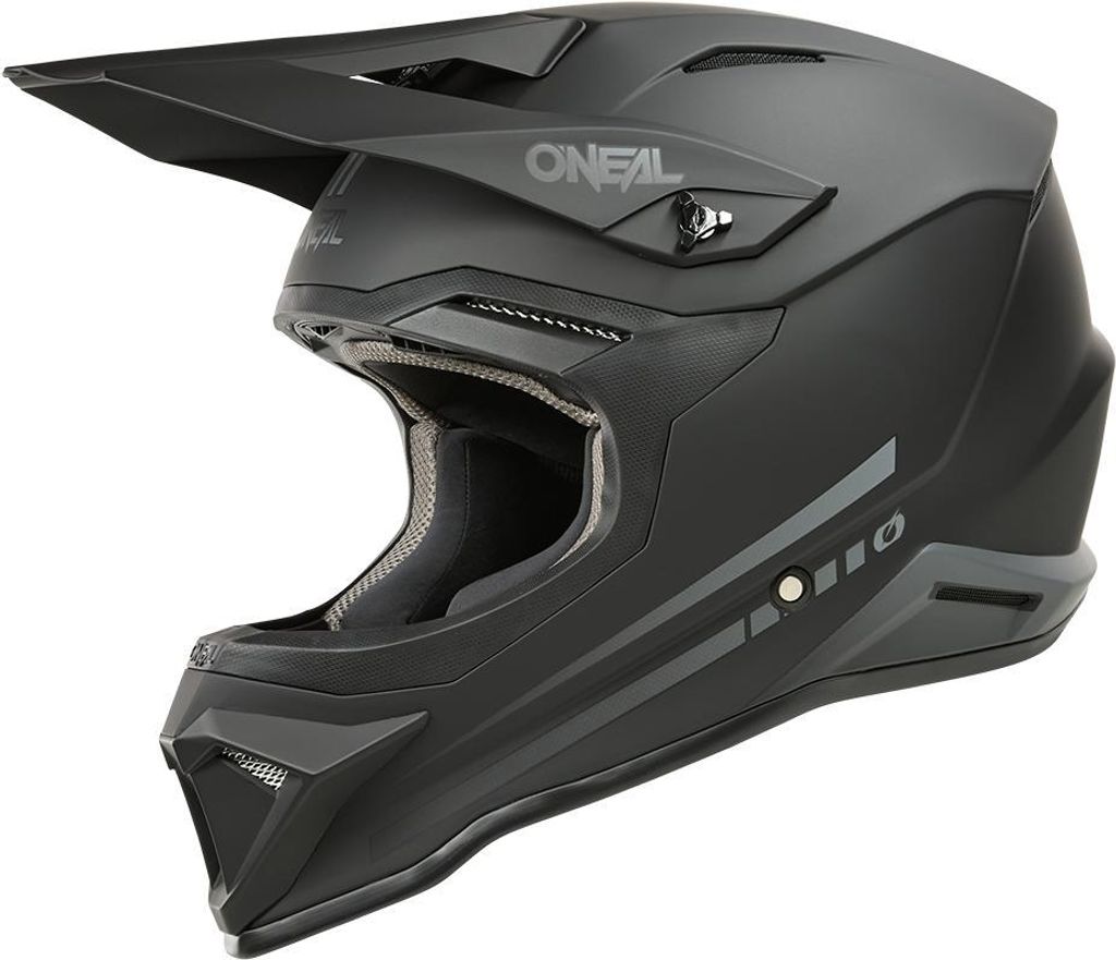 Oneal 1SRS Solid Motocross Helm, schwarz matt, L Produktbild 