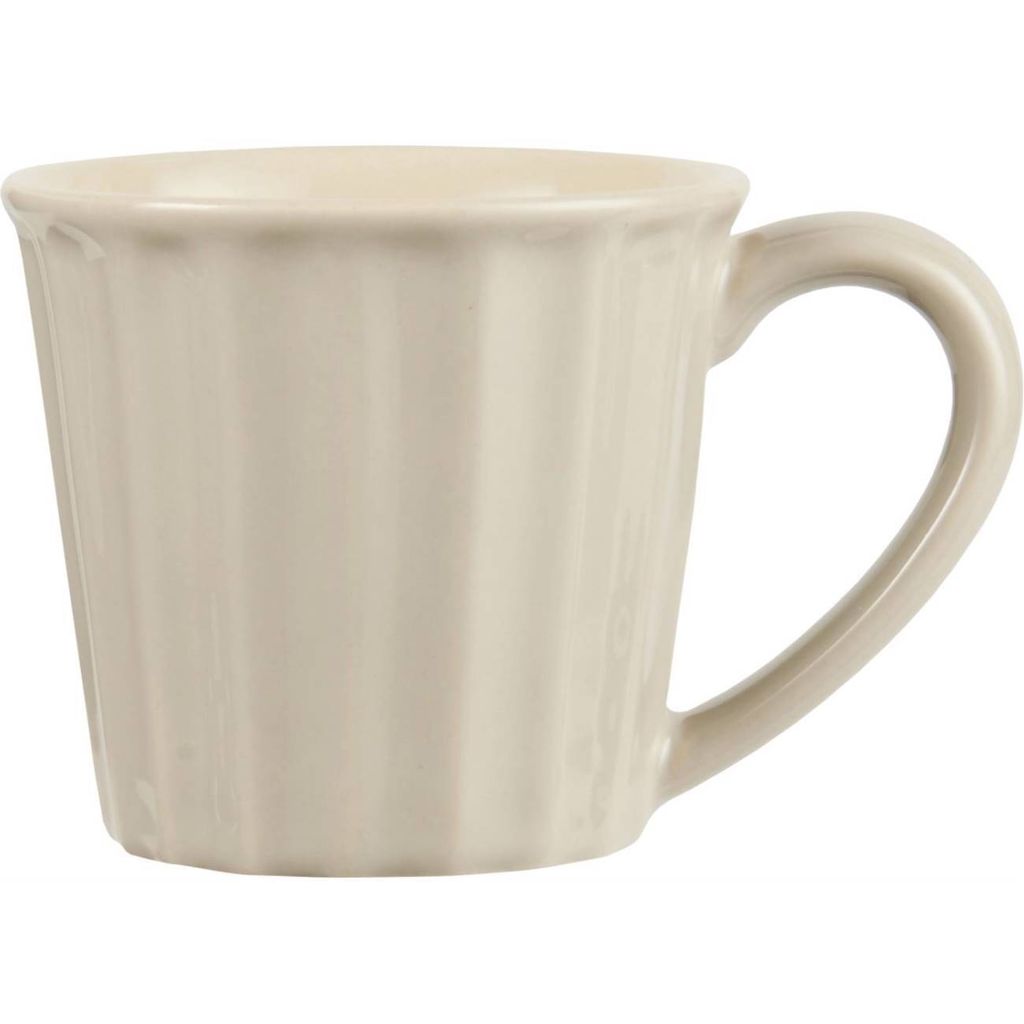 Tasse, Becher MYNTE Latte für 250ml creme beige Steingut Ib Produktbild 