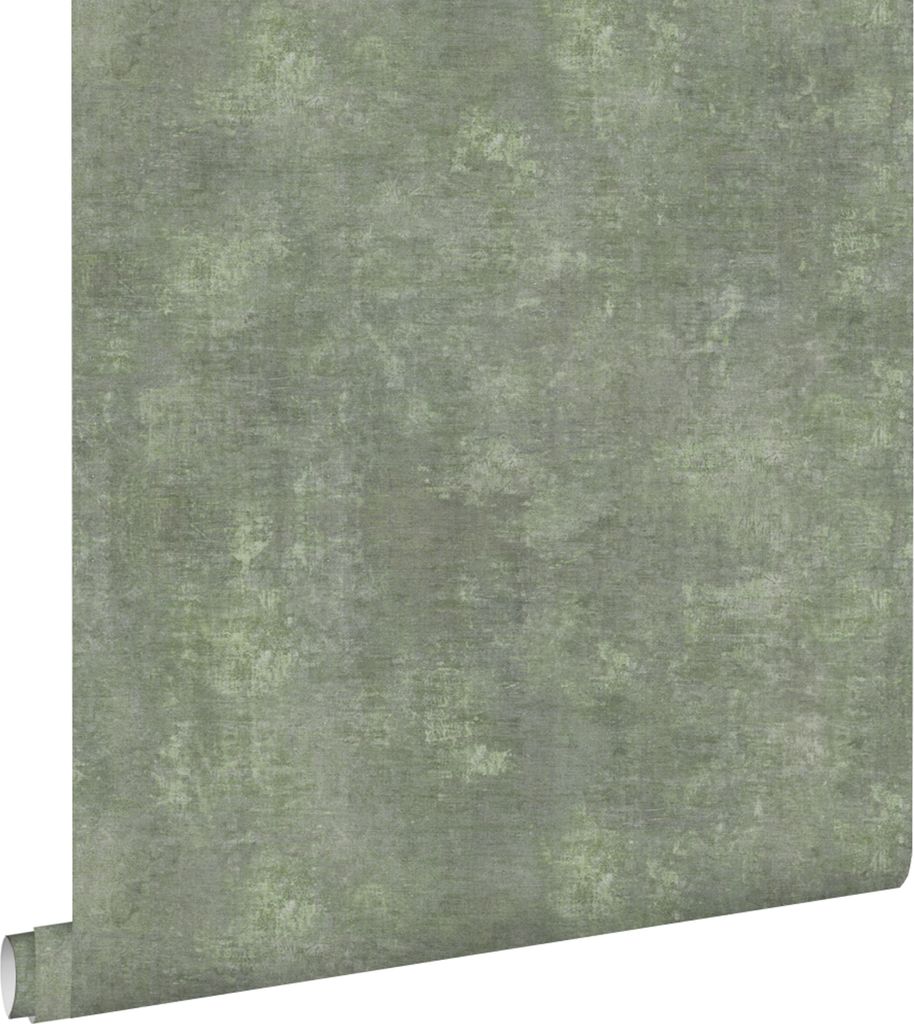 ESTAhome Tapete Betonoptik Graugrün 50 x 900 cm