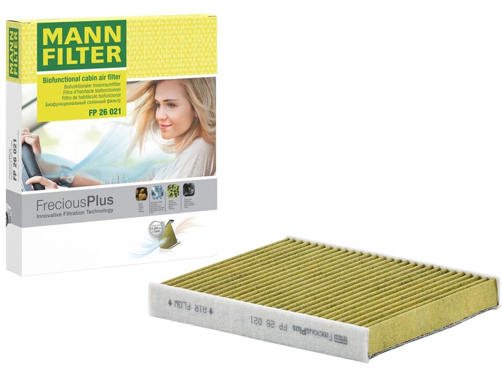 Mann Innenraumfilter für Audi Seat Skoda VW