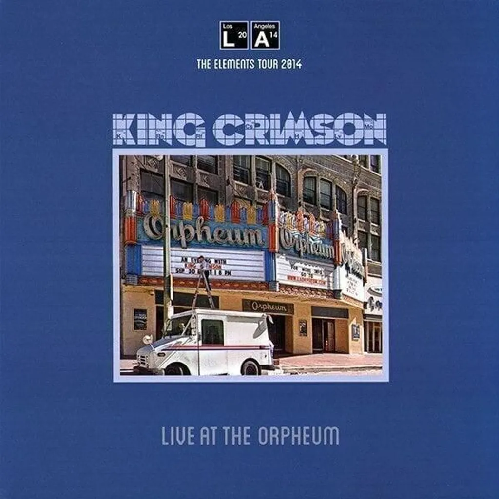 King Crimson Live at the Orpheum Vinyle 200g LP Import Edition Limitée