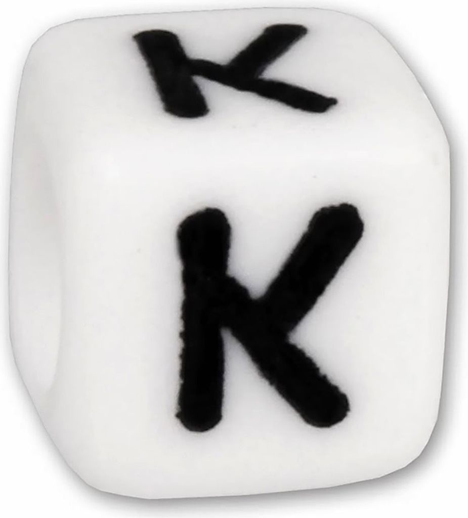 Bead Buchstabe K Beads für Armband KSPPWK