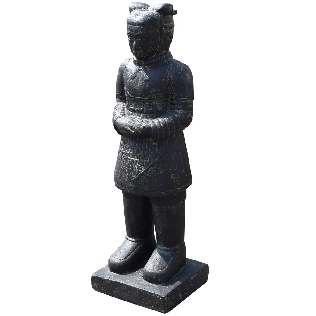 Grand guerrier Nagpus en résine 80 cm - Sculpture gardien de temple