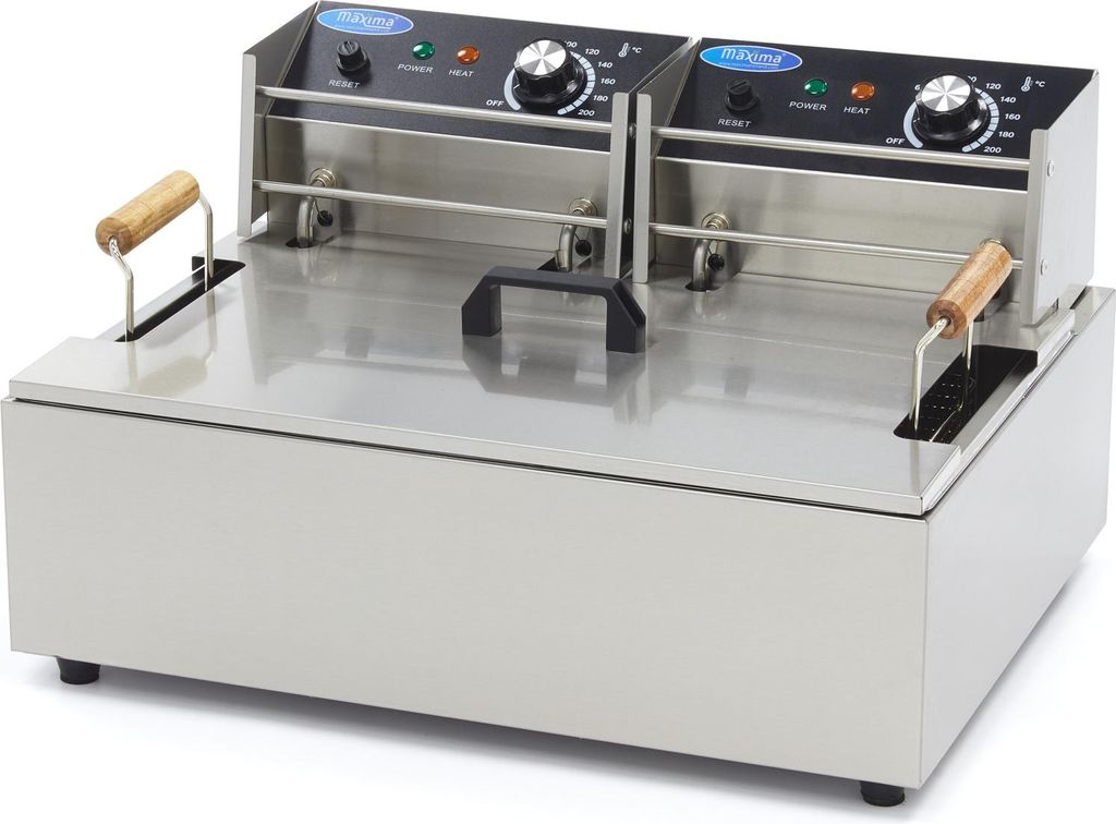 Maxima - Friteuse Gastro - 15 l - 1 panier - Jusqu'à 3 kg Image du produit 
