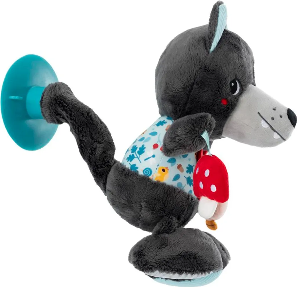 Jouet de voyage pour bébé - Peluche d'éveil Louis pour siège auto
