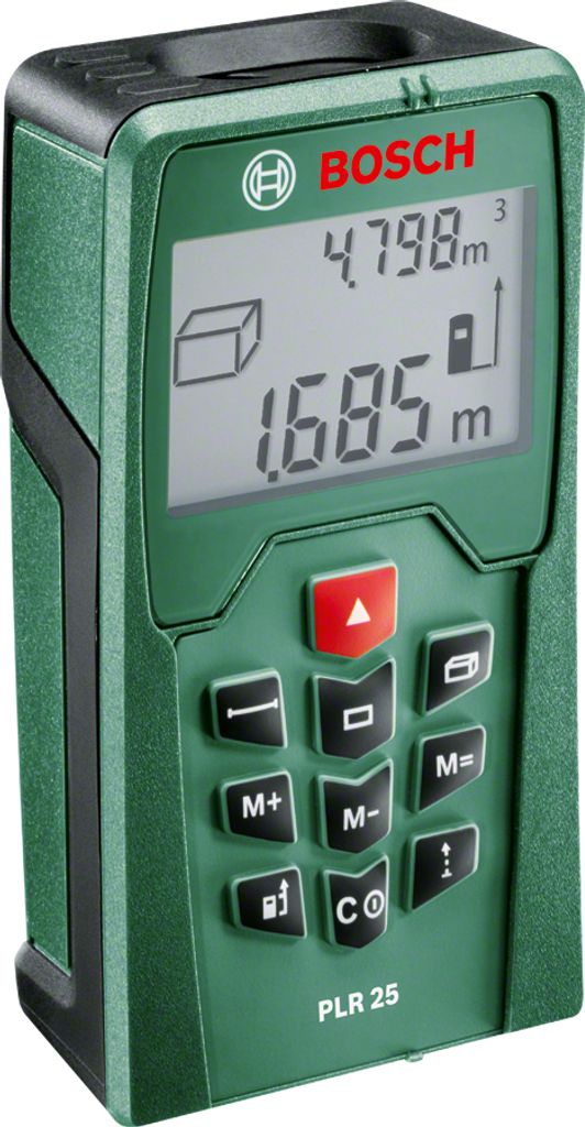 Bosch PLR25 Laser Entfernungsmesser - Neu 2016 - Blisterpack
