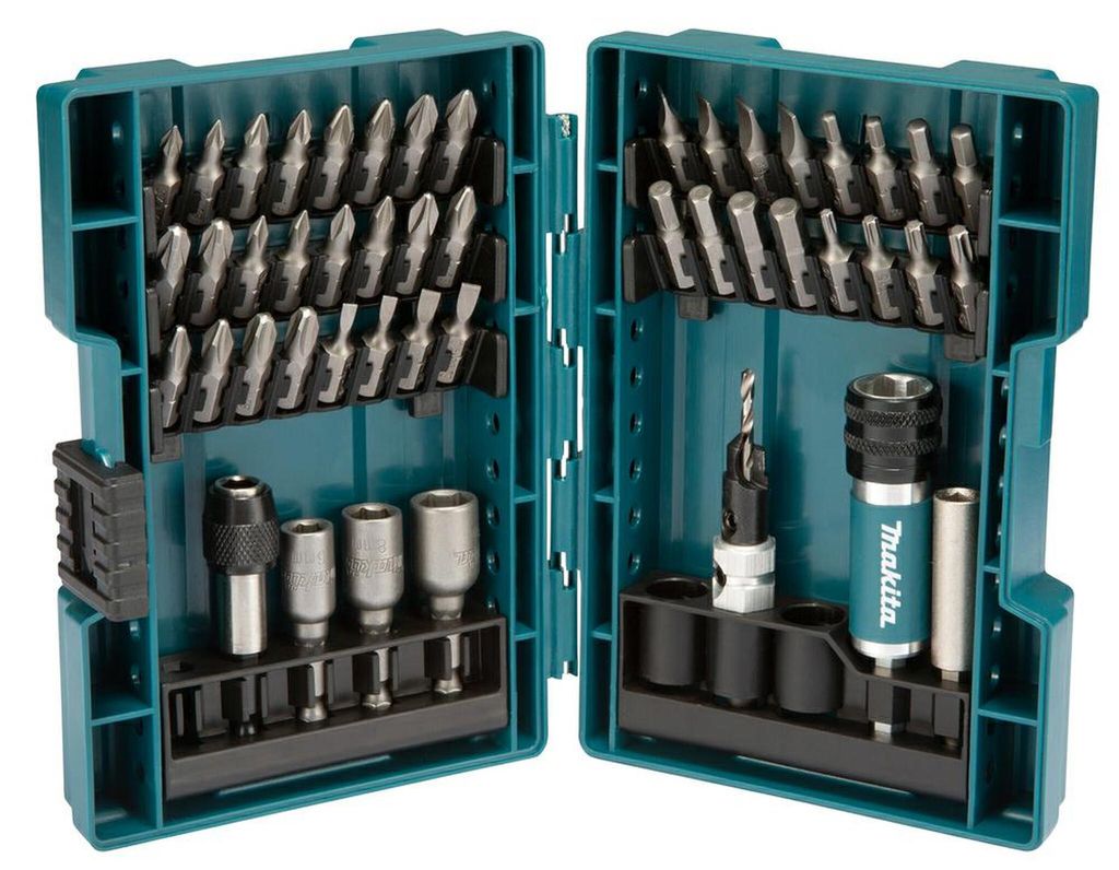 MAKITA Bit- und Steckschlüssel-Set 47-teilig mit magnetischem Halter