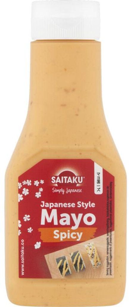 Saitaku Spicy Mayo 160g – Maionese cremosa e piccante per Immagine del prodotto 