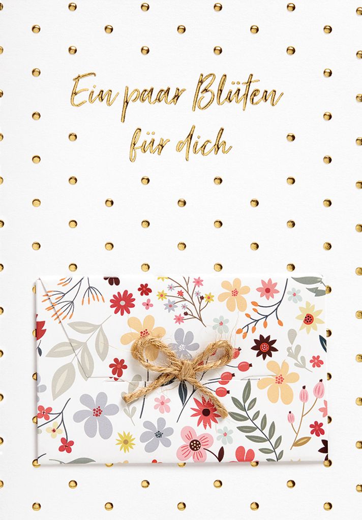 Geldkarte Geburtstag Unverpackt Geldkarte im Format 115x17cm mit Um