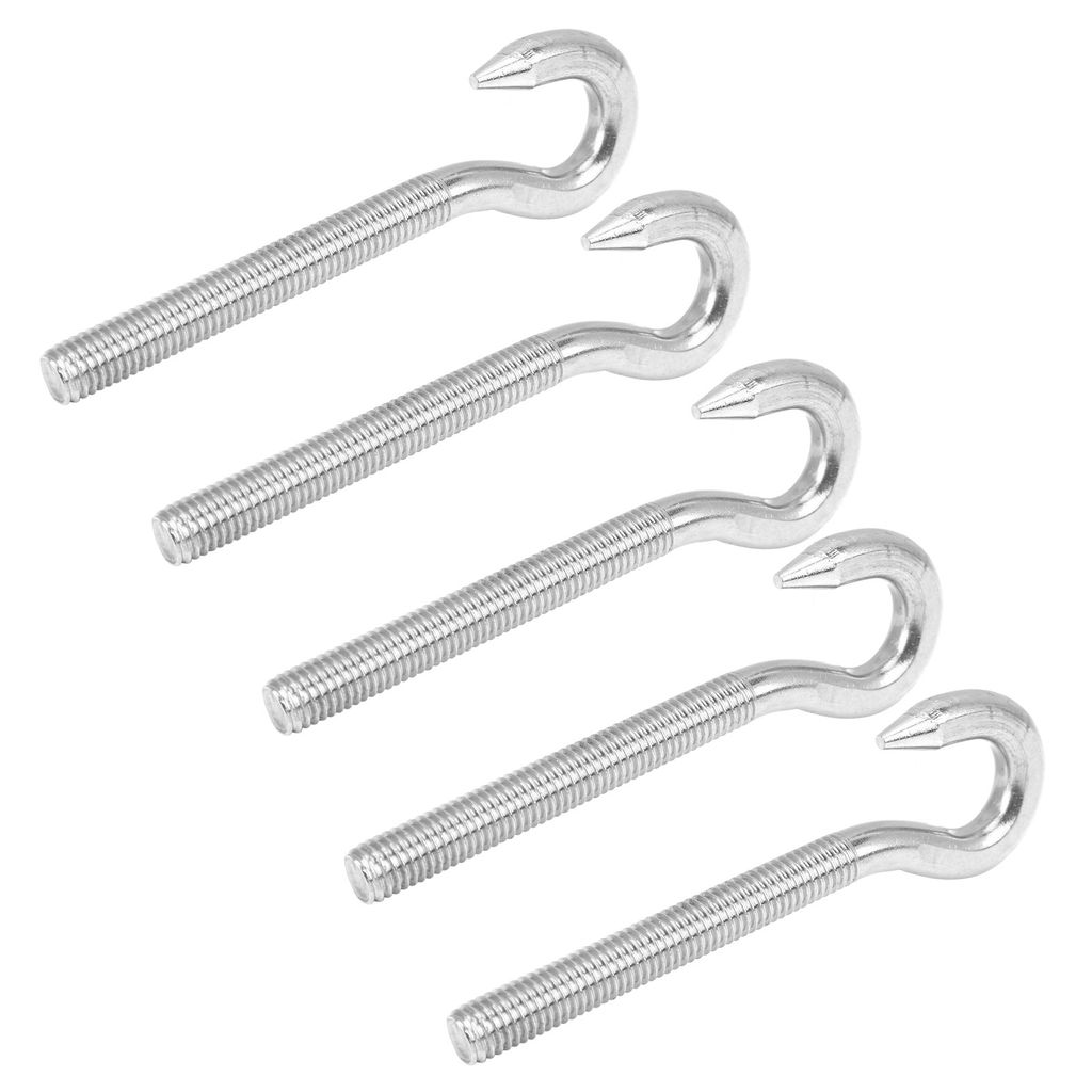 5 Stück Schraubhaken aus hochfestem Edelstahl, Becherhaken für mechanische Geräte, Haushalt, M8