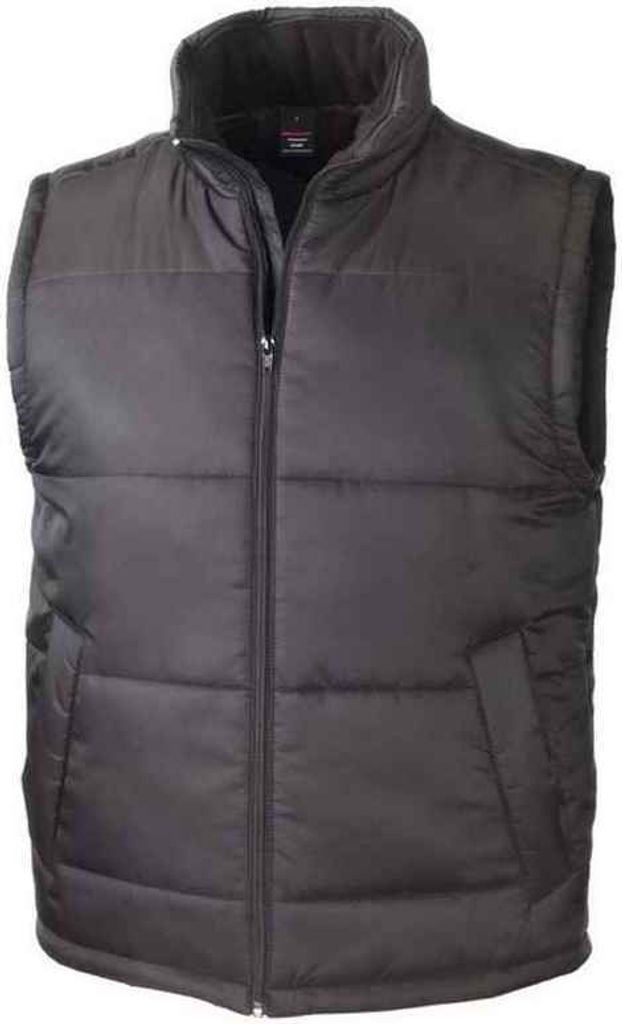 Result Core - Weste Wattiert für Herren/Damen Uni RW9418 (XXL) (Schwarz)