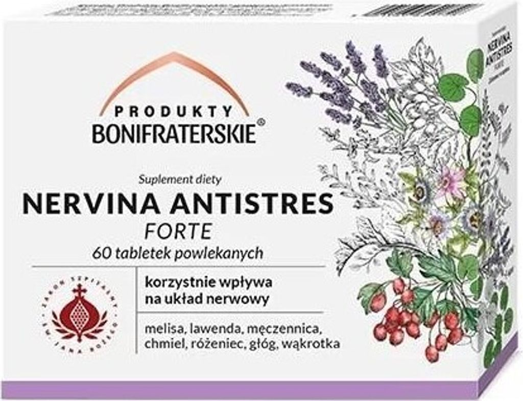 NERVINA ANTISTRES FORTE gegen Stress Zitronenmelisse Produktbild 