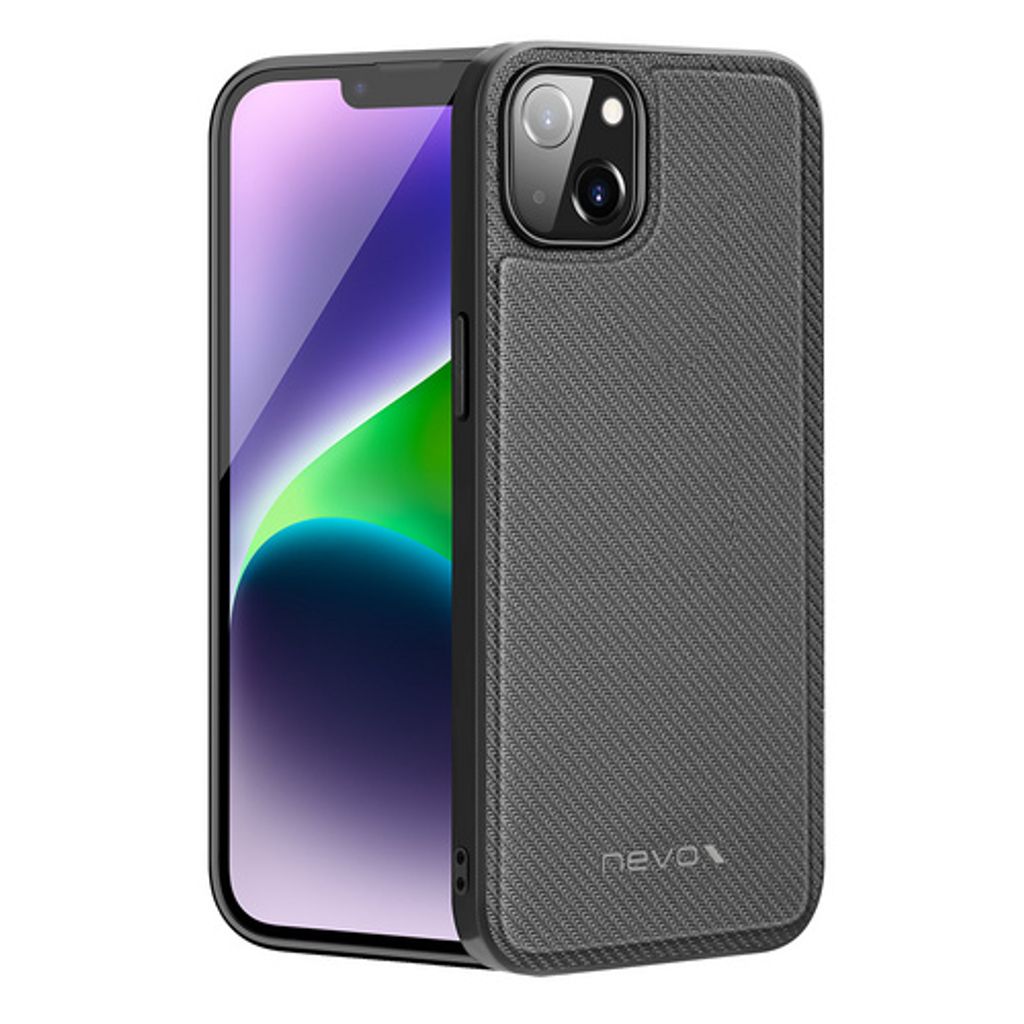 nevox StyleShell Nylo iPhone 15 Plus schwarz