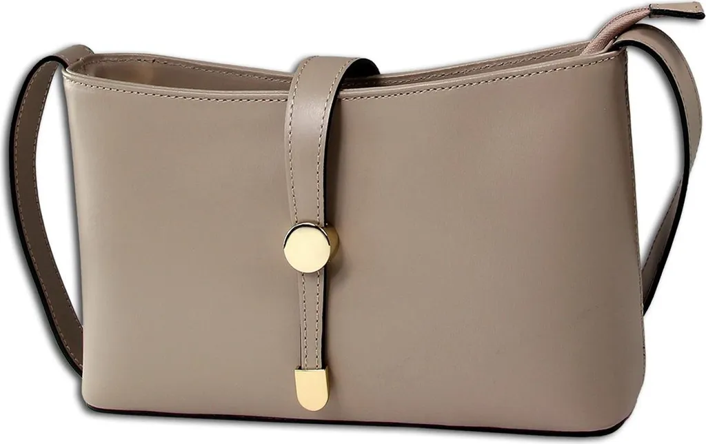 Toscanto borsa a tracolla da donna in pelle beige OTT836SC1