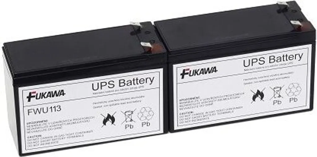FUKAWA FWU113 Batterie au Plomb Haute Capacité pour APC UPS RBC113