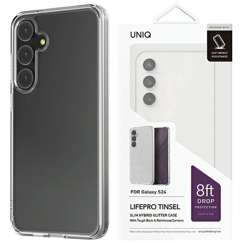 Coque Samsung S24+ pour Usage Quotidien Uniq Lifepro Xtreme Transparente