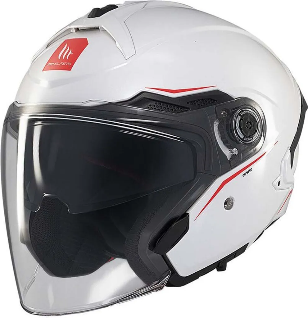 Casque Jet Homologué MT Helmets Cosmo SV avec Écran Solaire XL