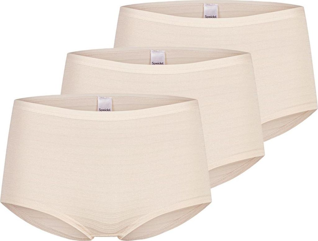Speidel 3er Pack Baumwolle & More Panty Elastischer Tragekomfort, Flache Abschlüsse, Ideal für jeden Tag
