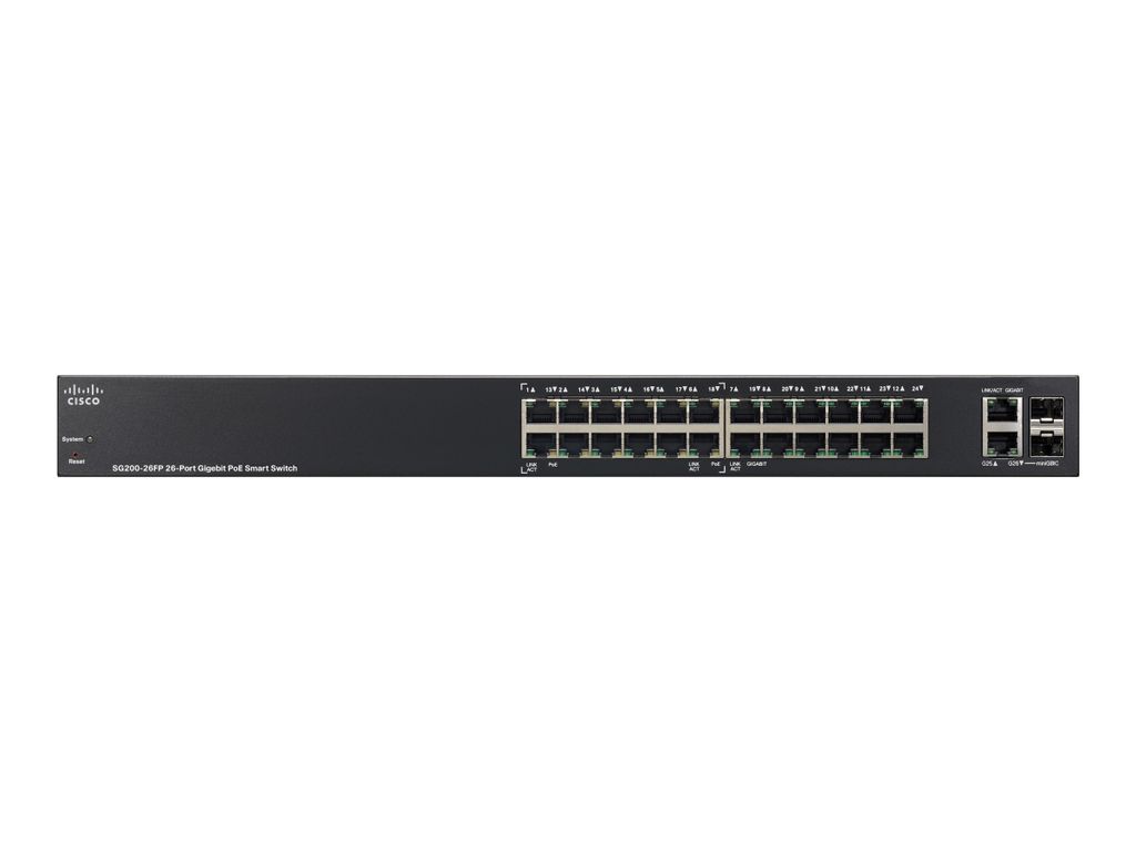 Cisco SLM2024T-EU Cisco SG200-26 GE/GE/SMA/24