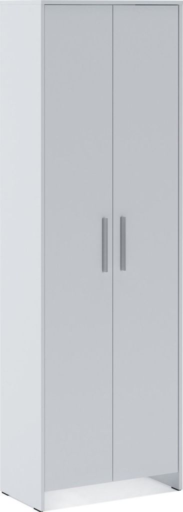 Dmora Kleiderschrank 2 Türen Ionio 65x197h cm Weiß