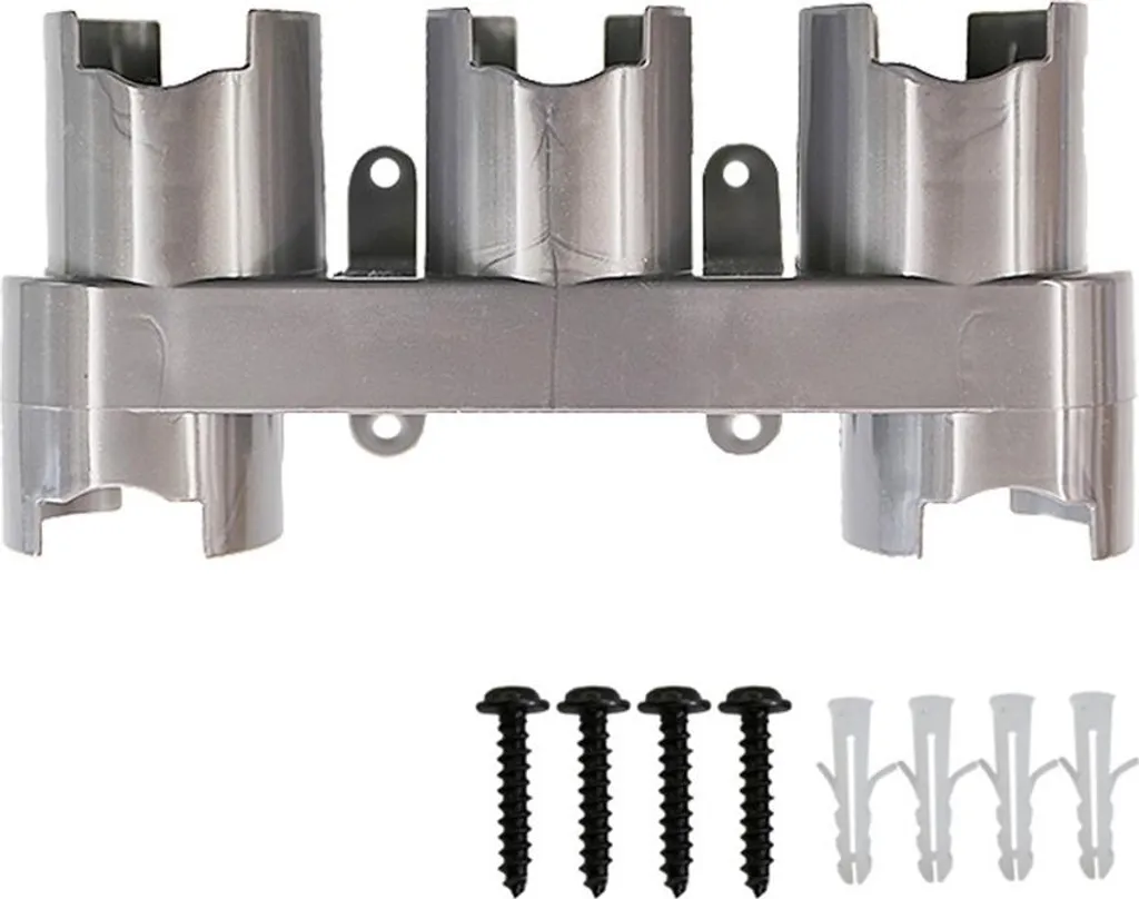 INF Supporto Base Ugelli Aspirapolvere per Dyson V7 V8 V10 V11, ABS, Grigio