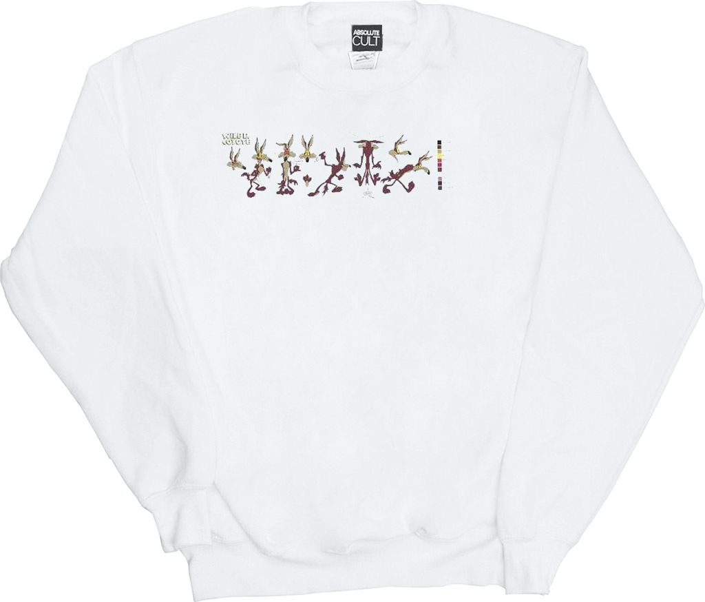 Looney Tunes - Sweatshirt für Herren BI33072 (4XL) (Weiß) Produktbild 