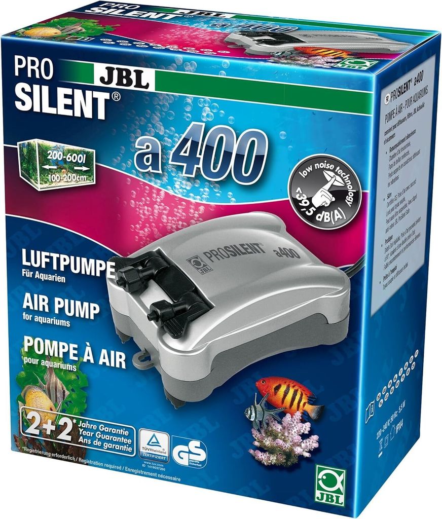 JBL GmbH & Co. ProSilent a400, 600 l, 400 l/h, Grau Produktbild 