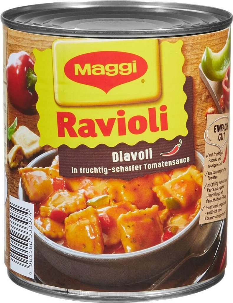 Maggi® Ravioli Diavoli hotové jedlo 800,0 g Obrázok produktu 6