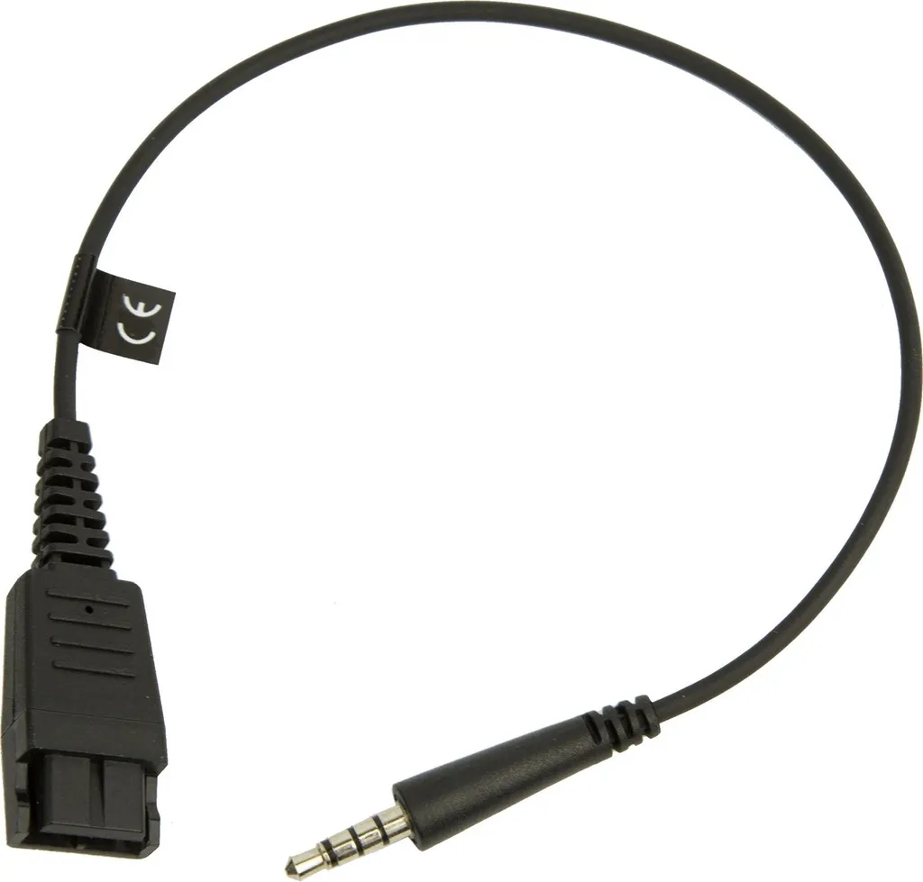 Câble inverseur Jabra QD Jack 3.5 mm résout les problèmes de micro