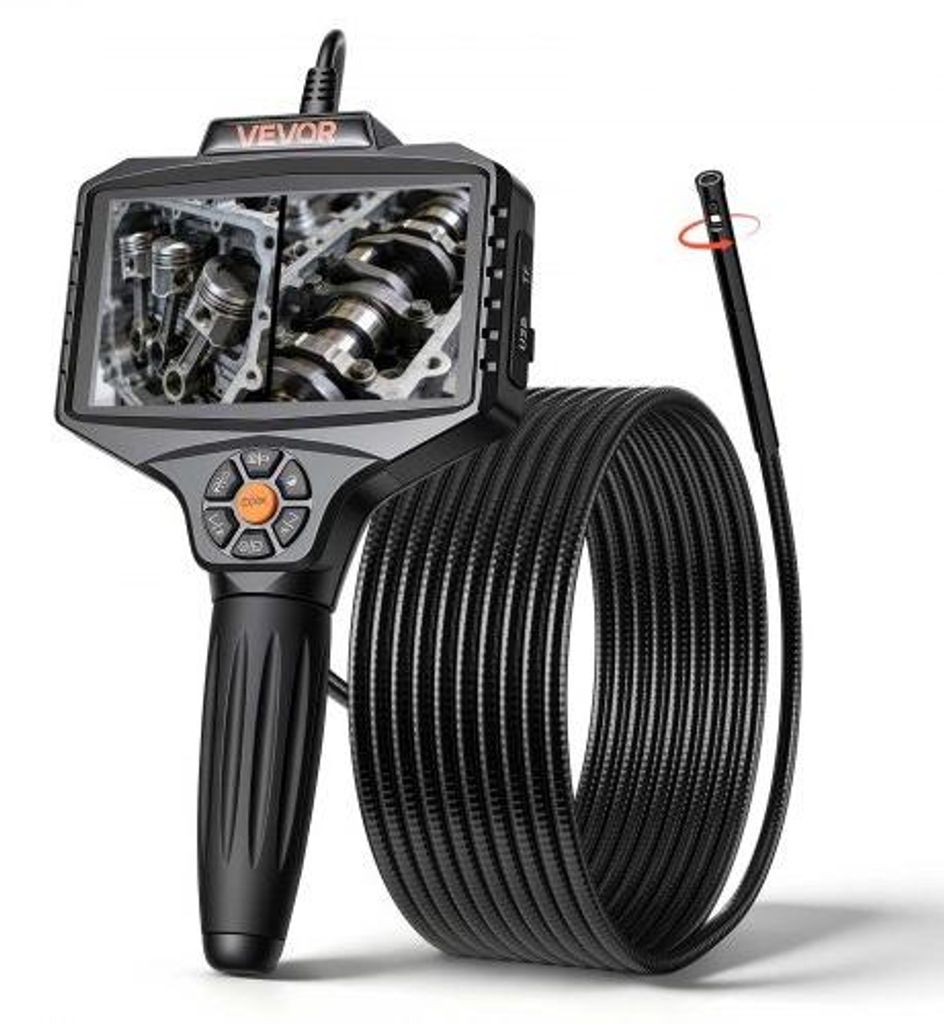 VEVOR Caméra Endoscopique Rotation 360° Endoscope Double Image du produit 