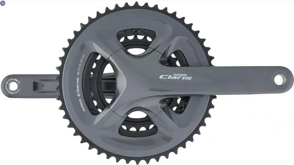 Pédalier Shimano Claris FC-R2030 50-39-30T avec Manivelles de 175 mm