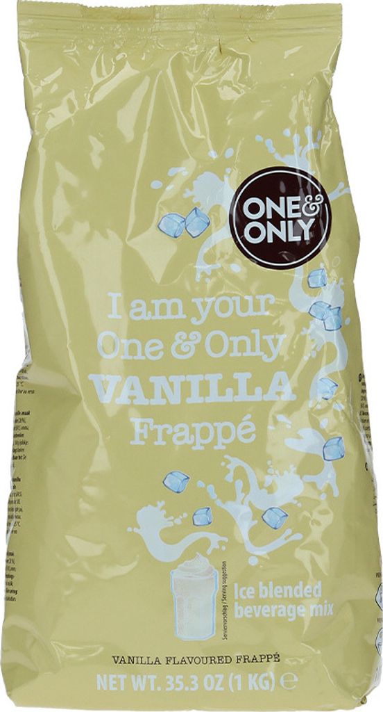 One&Only Frappe Vanilla Vanille - 1kg Vanillepulver Produktbild 