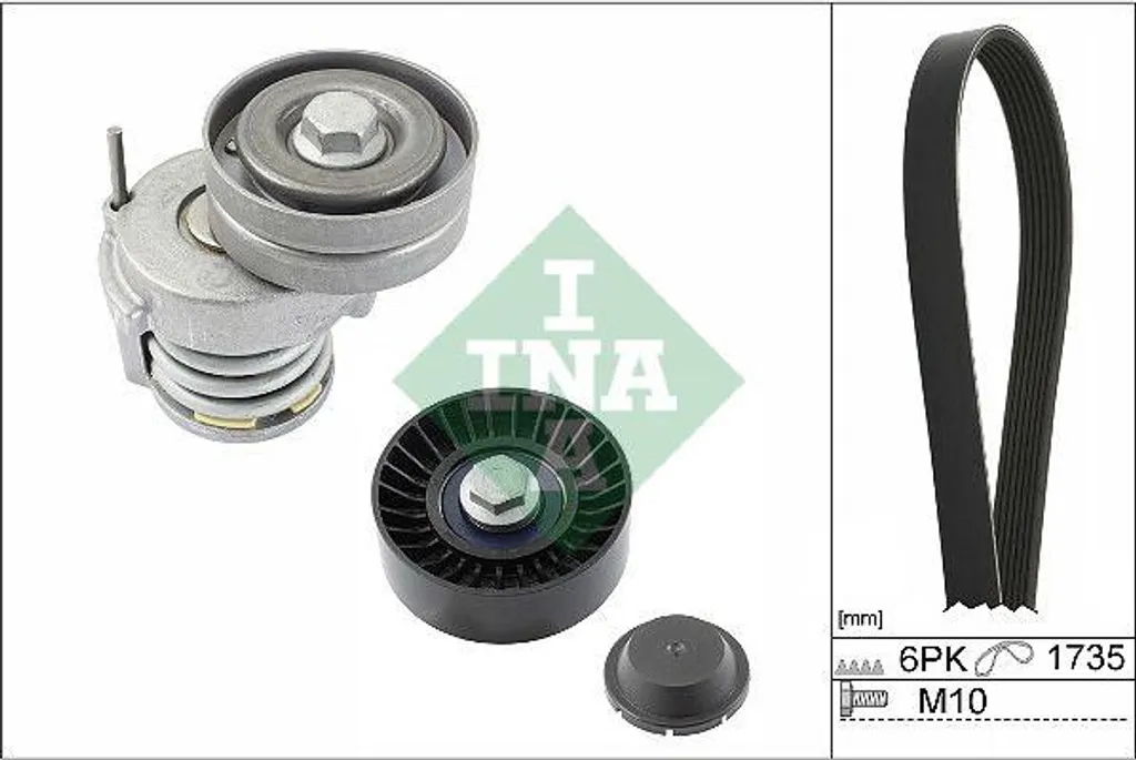 Kit de courroies INA 03C145299C : finissez-en avec les bruits moteur